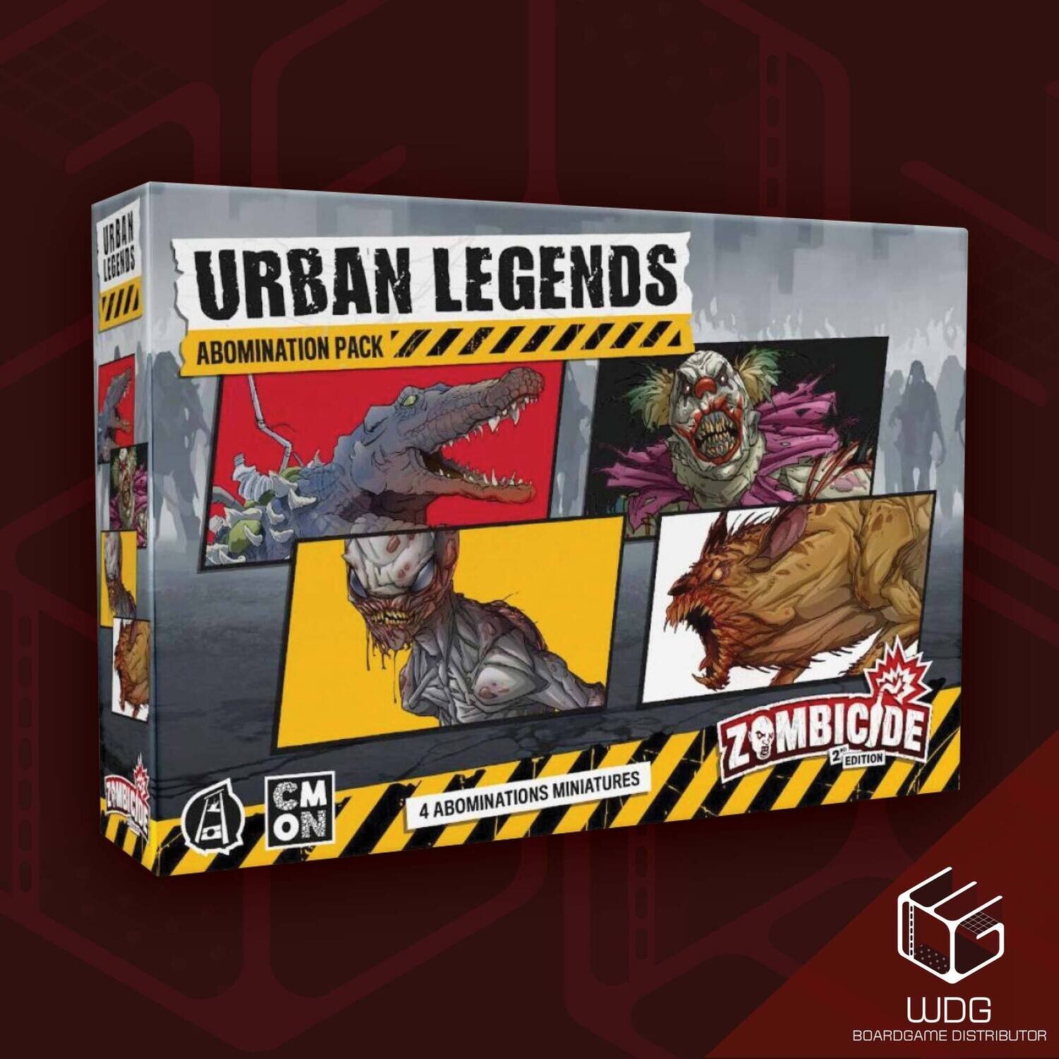 Zombicide (2nd Edition) Urban Legends - Abomination Pack