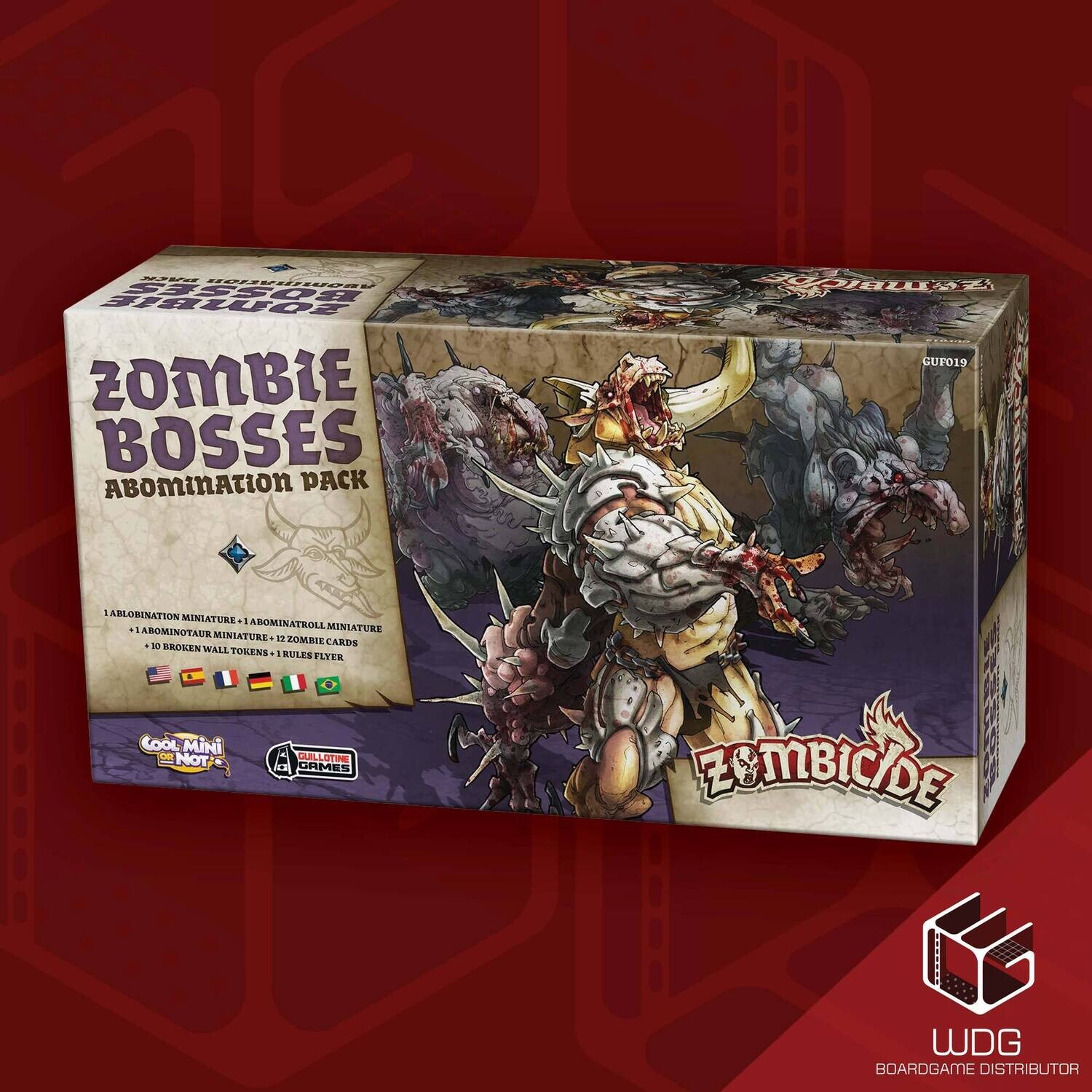 Zombicide Black Plague: Zombie Bosses - Abomination Pack
