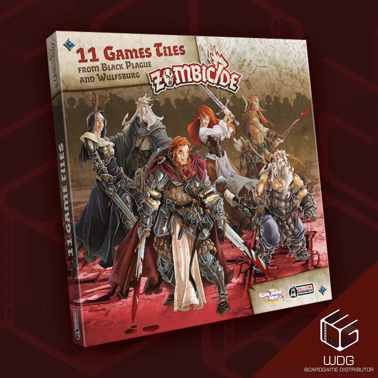 Zombicide Black Plague: Extra Tiles Pack
