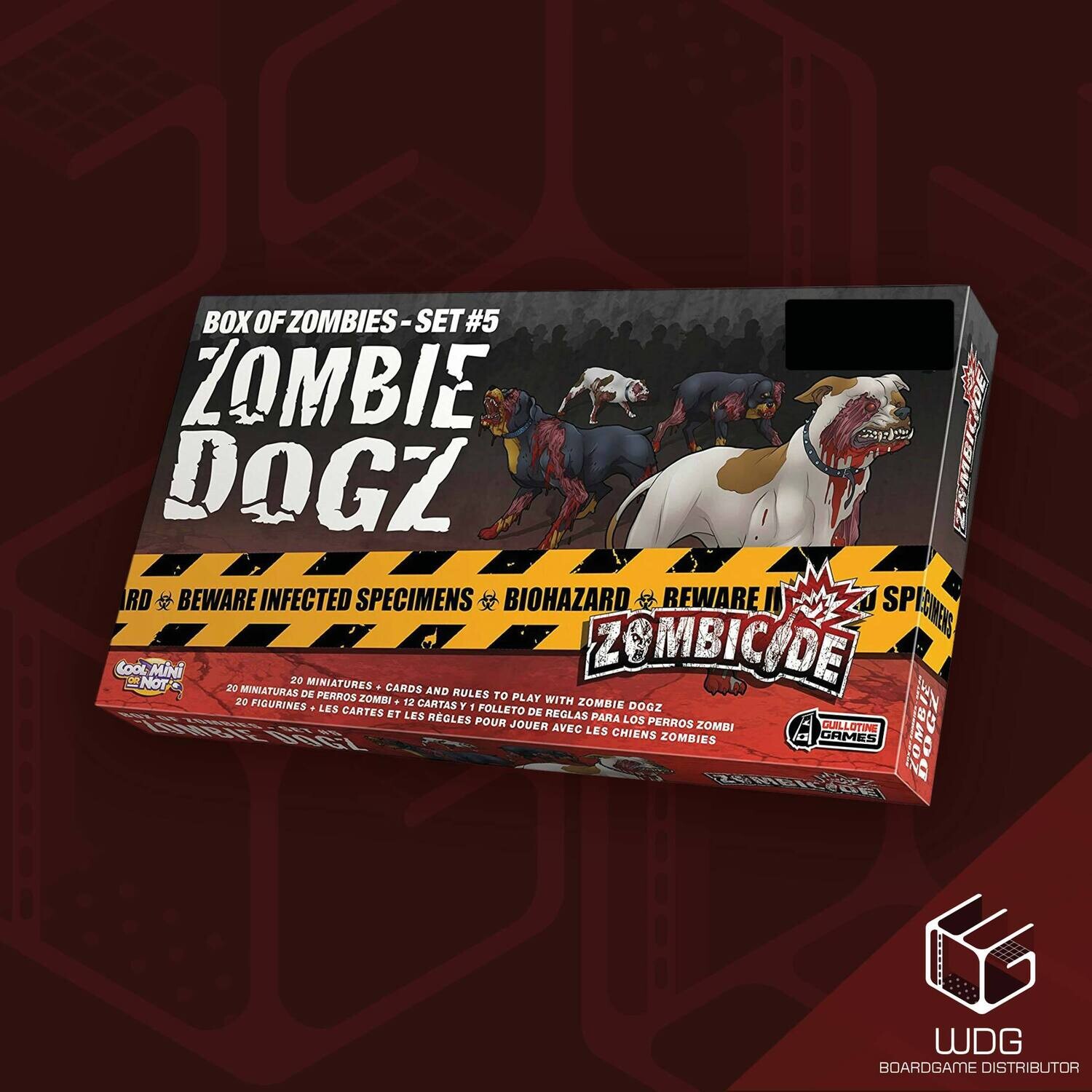 Zombicide Zombie Dogs - Box of Zombies set 5