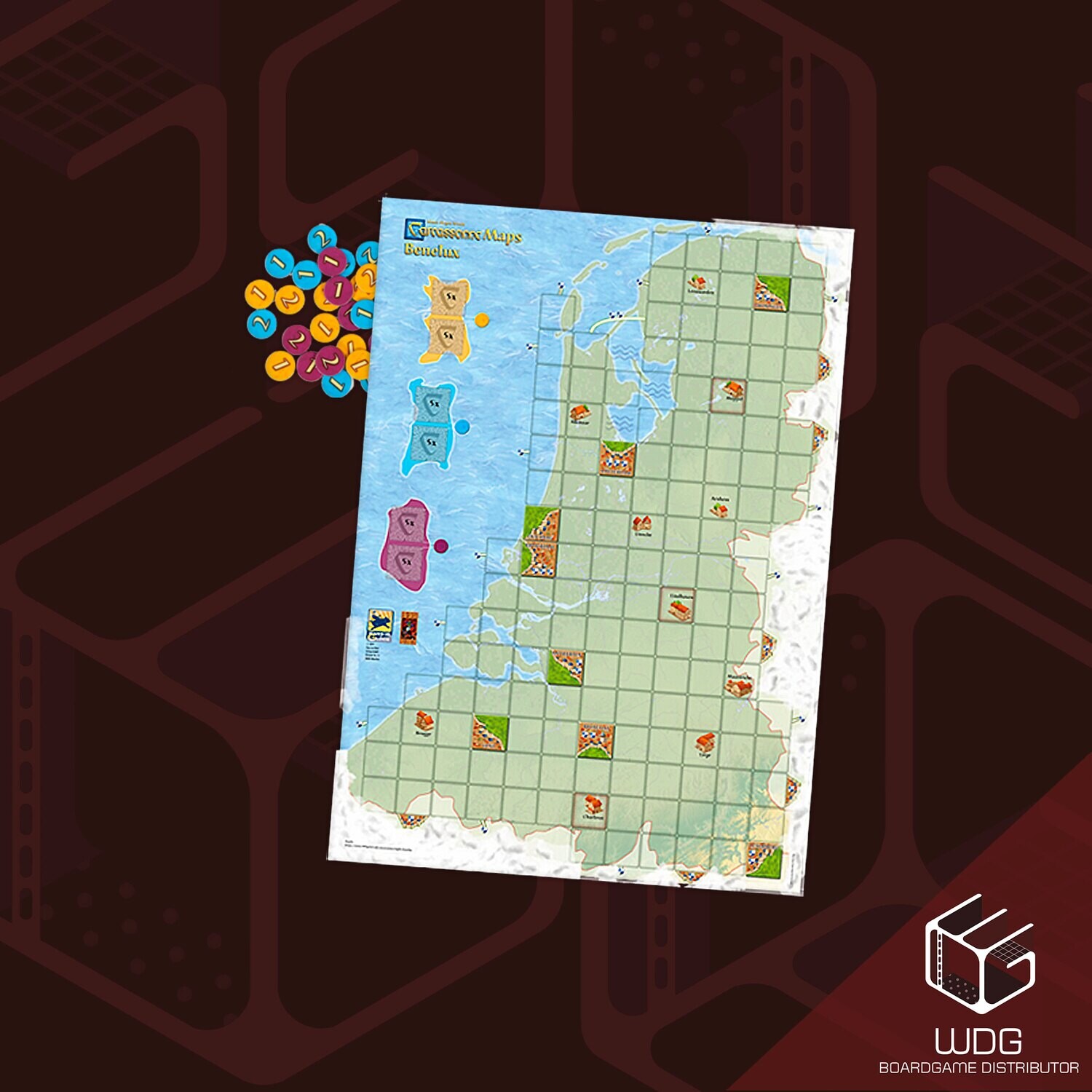Carcassonne: Map Benelux