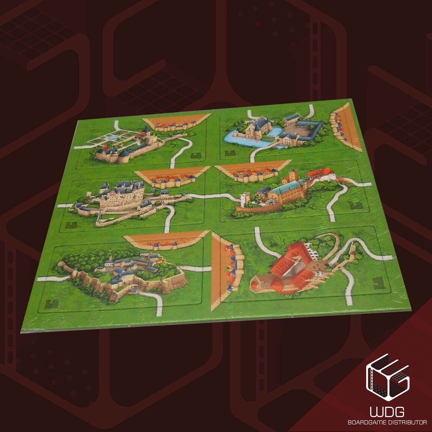 Carcassonne: Promo - Burgen in Deutschland (Neue Edition) (Mini-EXP)