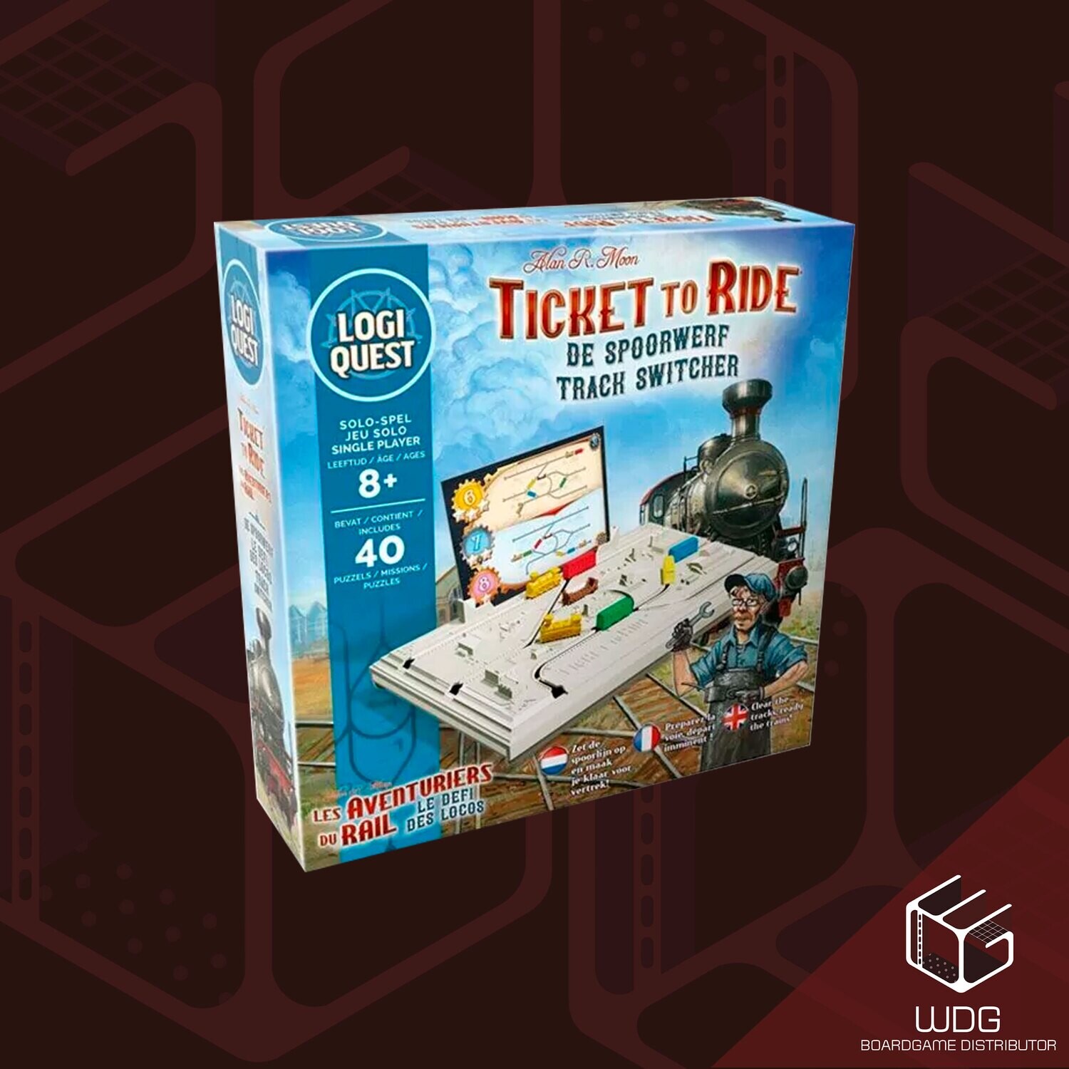 Ticket To Ride Track Switcher LogiQuest Puzzle