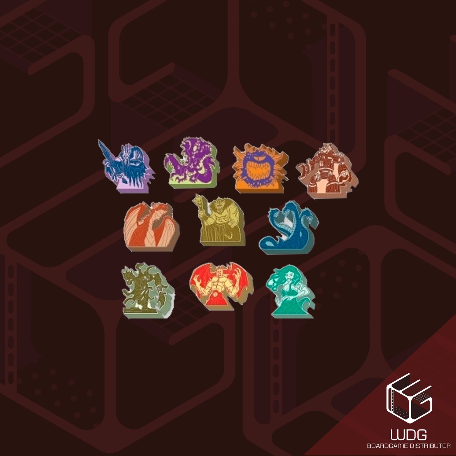 Tiny Epic Dungeons Oversized Wooden Boss Meeple