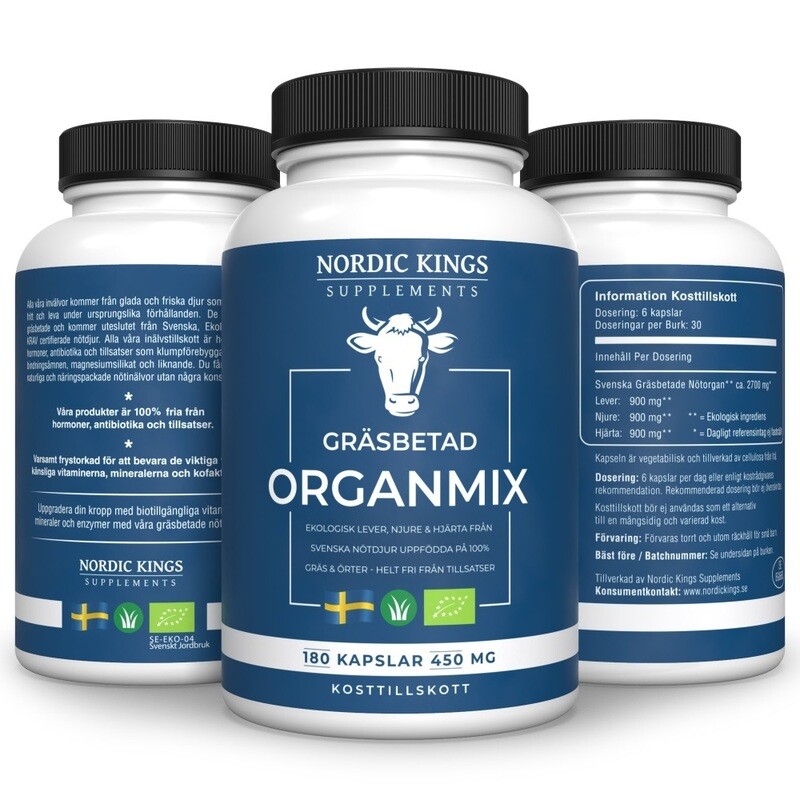Gräsbetad organmix