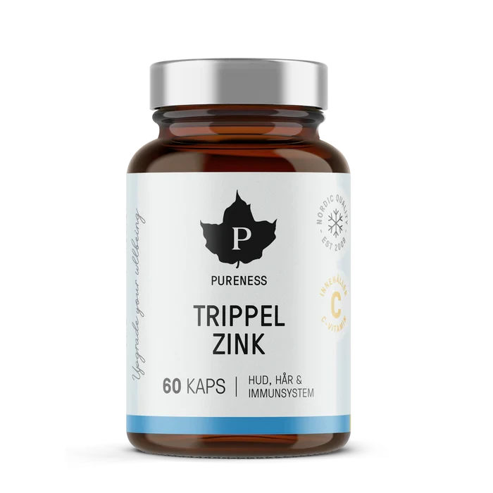 Trippel Zink 60 kapslar