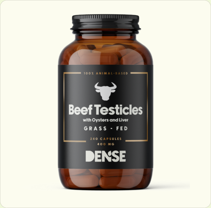 Dense Beef Testicles med Oysters &amp; Liver