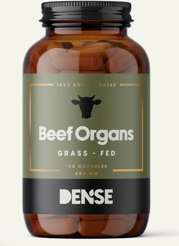 Dense Frystorkad nöt organ mix