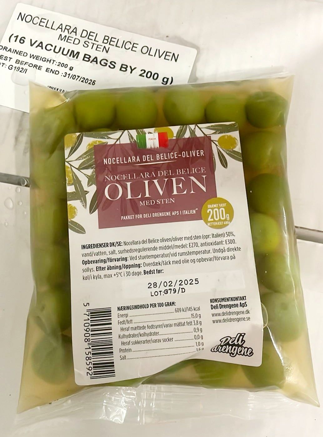 Spanska Marcona Mandlar med havssalt.