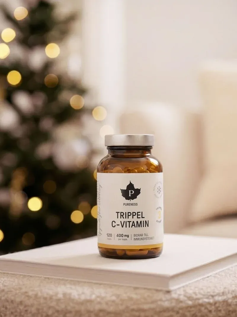 Trippel C-vitamin 120 kapslar