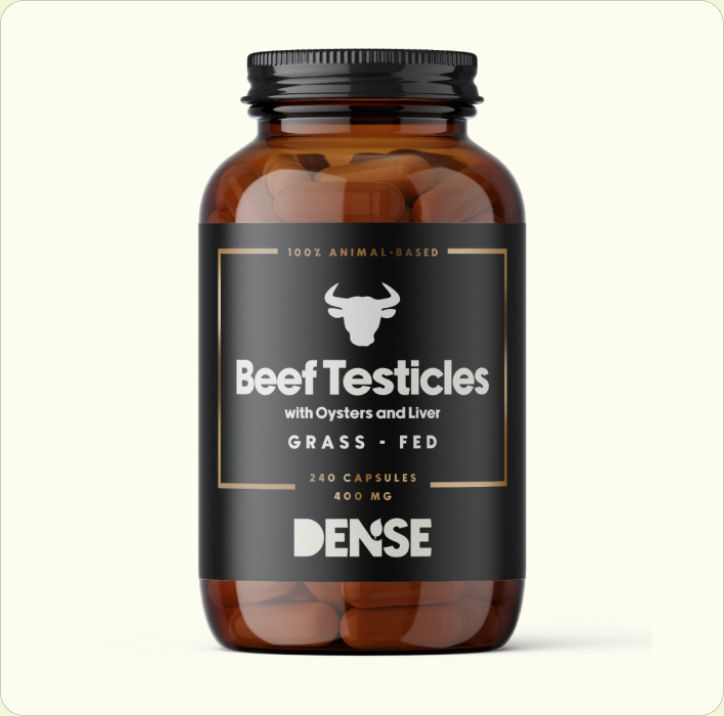 Dense Beef Testicles med Oysters &amp; Liver