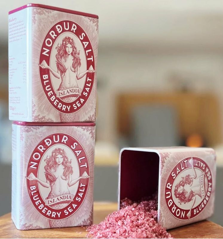 Nordur finaste flingsaltet med viltplockade blåbär från Island 100 gram