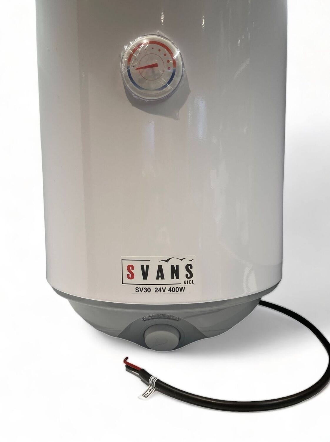 Svans Boiler Solarspeicher SV30 48 Volt 800W (30 Liter) Druckfest. Svans Boiler Solarspeicher SV30 48 Volt 800W (30 Liter) Druckfest.