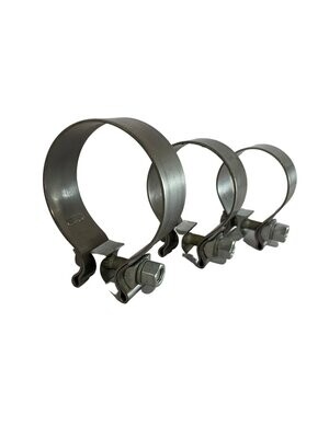 RVS uitlaat klem 2inch 51mm