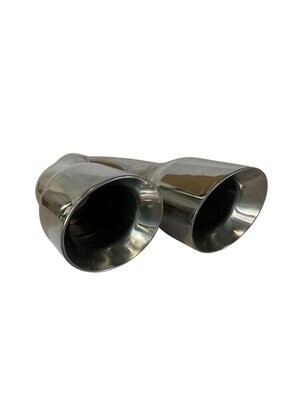 RVS Sierstuk CT 80mm Dubbel Links