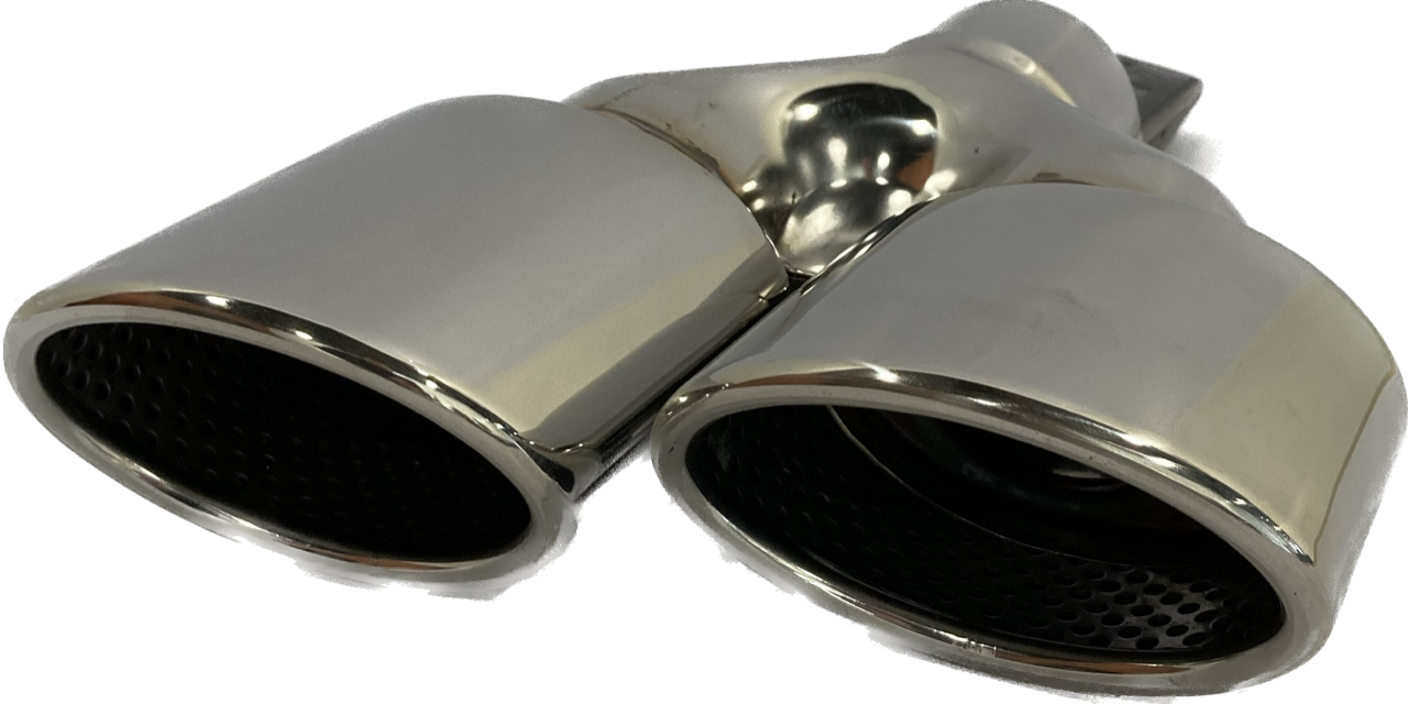 AMG look Dubbel Sierstuk Ovaal R. Trapsgewijs, plat