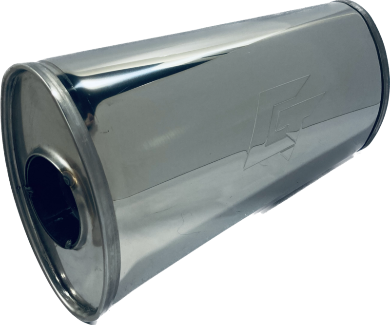 RVS NO-Drone demper CT Automotive 2.5'' /  63.5mm