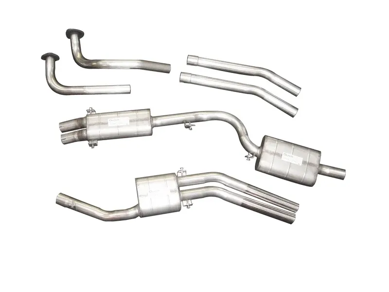 Maserati Mistral 4000 (incl. Spyder) roestvrijstalen uitlaat (1966-70) Oldtimer