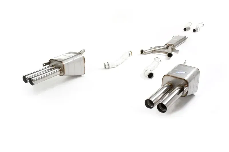 Maserati Khamsin roestvrijstalen uitlaat (1974-82) Oldtimer