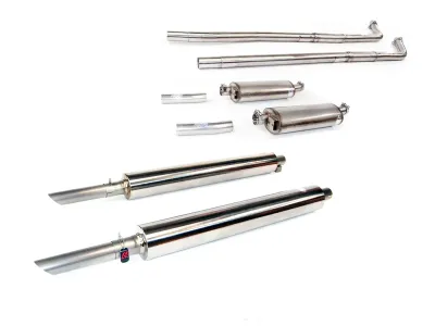 Aston Martin DB6 roestvrijstalen uitlaat (1965-71) Oldtimer