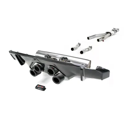 BMW M4 G82 G83 (vanaf 2021) Center Exit sportuitlaat met Sound Architect™ Inc. koolstofdiffusorset met OF zonder OPF-Delete.