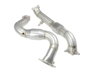 Audi RS6 C7 downpipes met sportkatalysatoren