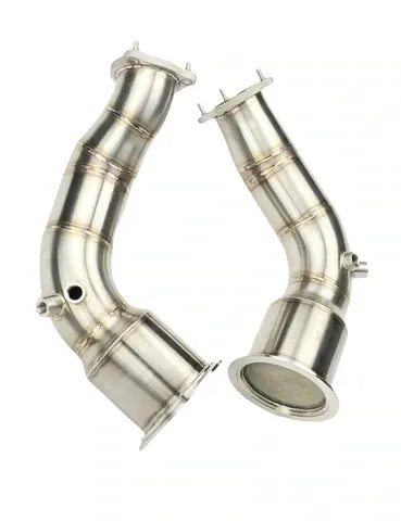 Audi RS4 B9 downpipes met sportkatalysatoren
