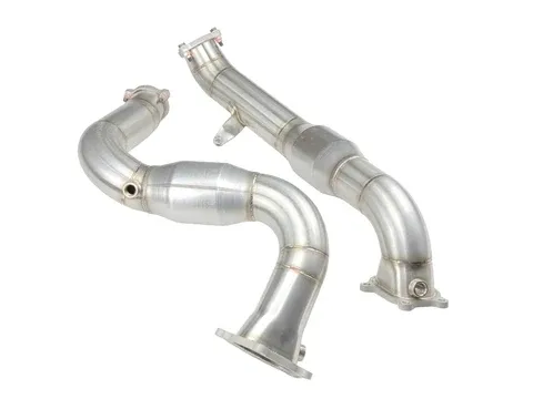 Audi RS6 C7 downpipes met sportkatalysatoren