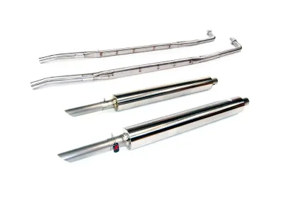 Aston Martin DB4 roestvrijstalen uitlaat (1958-63) Oldtimer