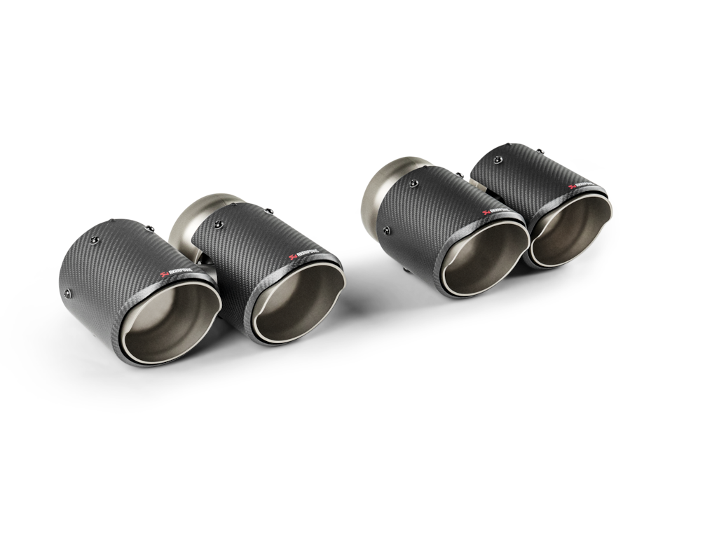 Akrapovič Carbon Tail Pipe Set  rond – BMW M5 G90 / G99 OPF
