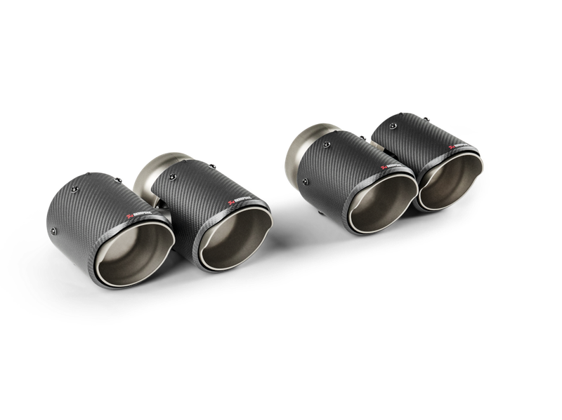 Akrapovič Carbon Tail Pipe Set  rond – BMW M5 G90 / G99 OPF
