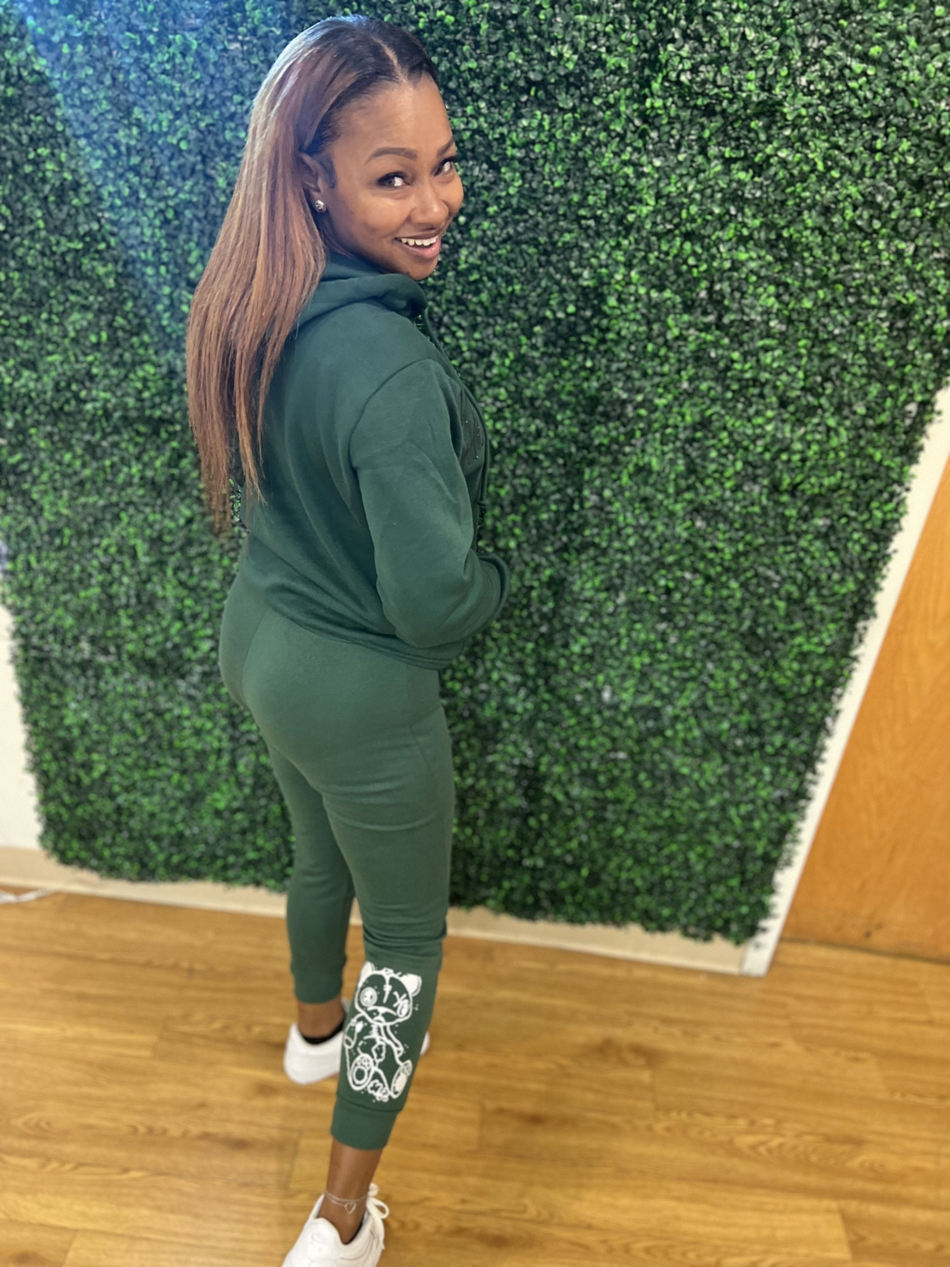 Zipped Green Mustard