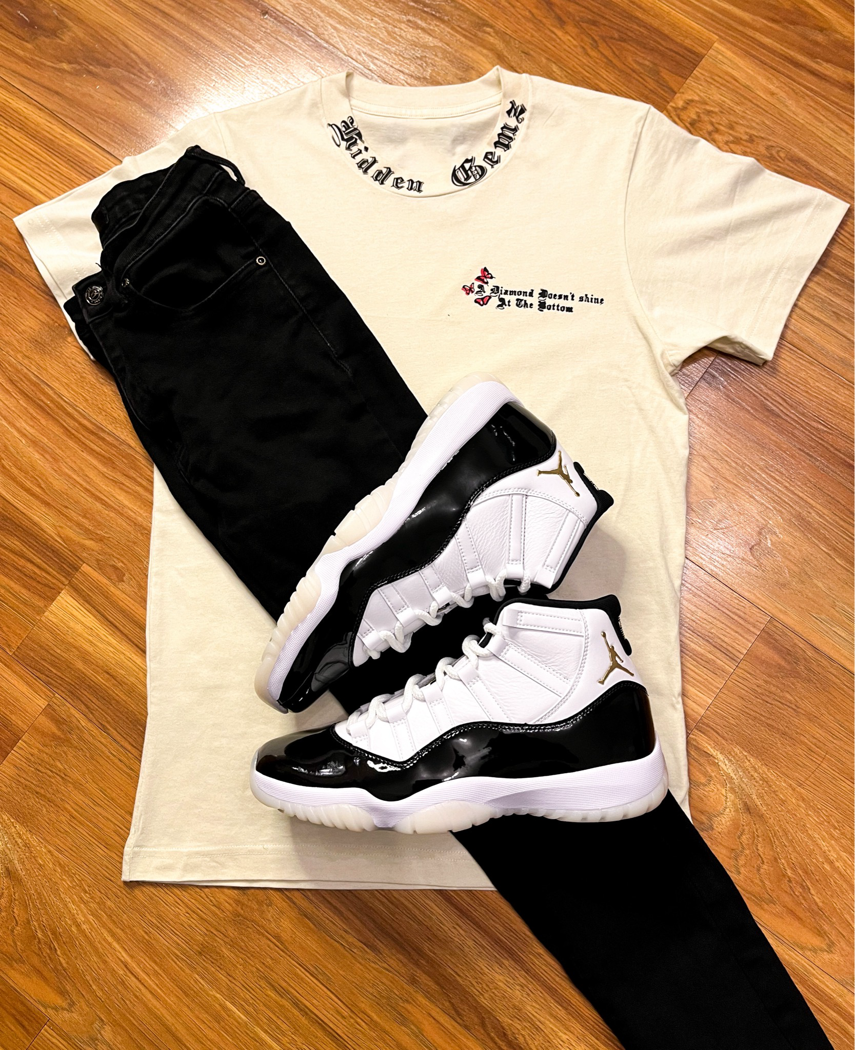 Crème ❤️Diamond T-shirt