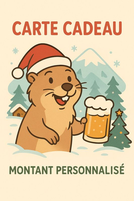 6. La carte cadeau - montant au choix