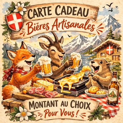4. La carte cadeau - montant au choix
