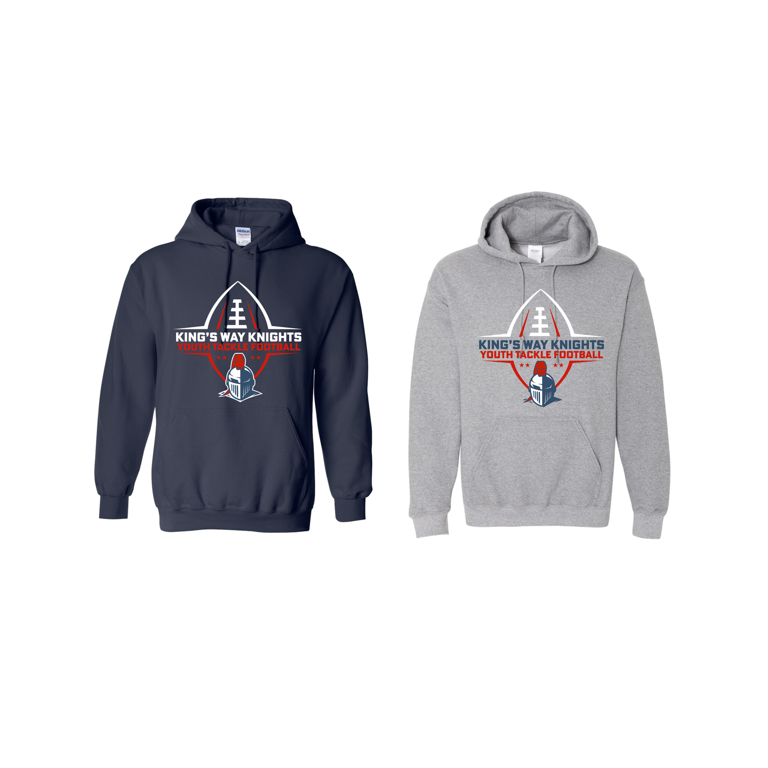 KING&#39;S WAY FOOTBALL HOODIE