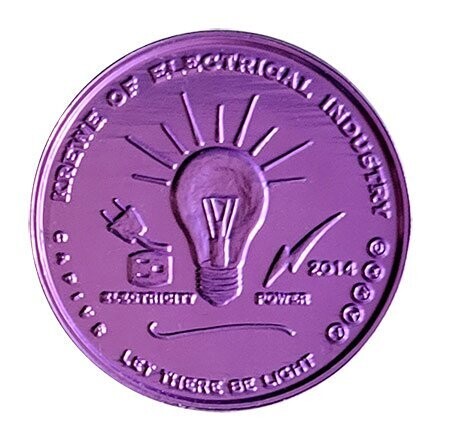 Electrical Industry Representative Coin