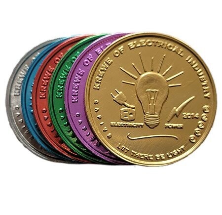 Electrical Industry Coins