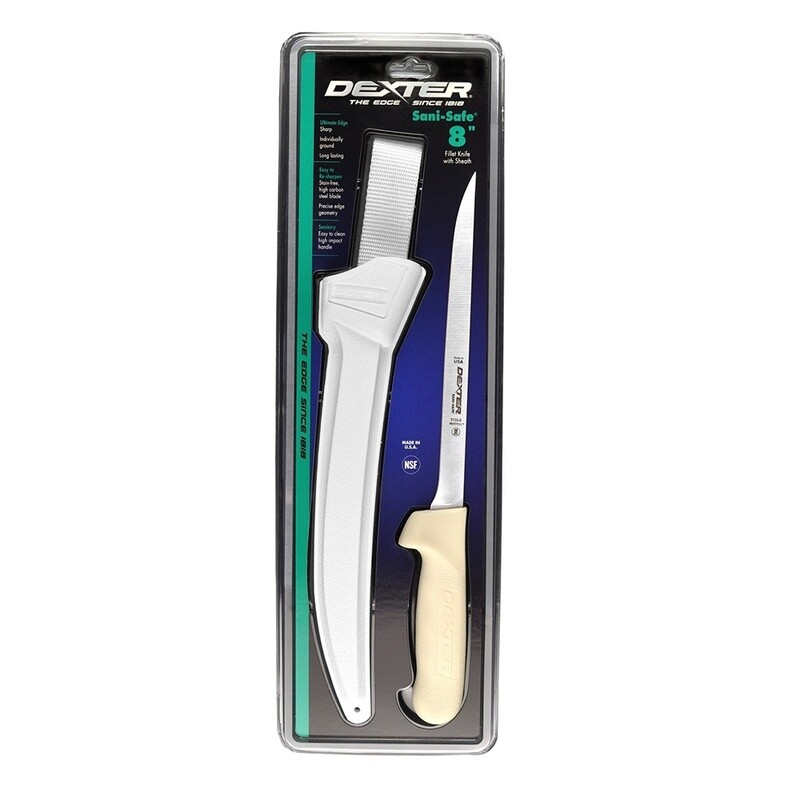 Dexter Fillet 20cm Narrow with Sheath 19183