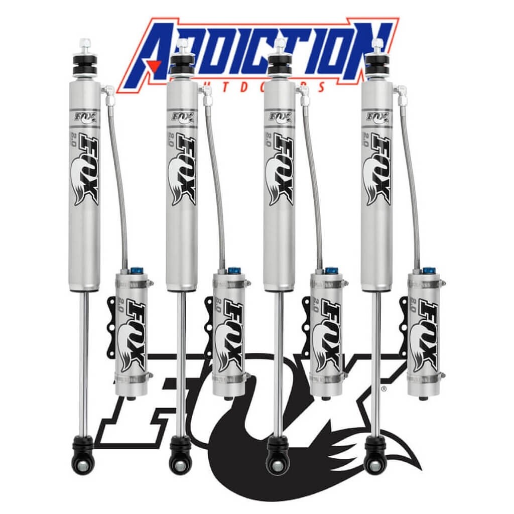 Fox 2.0 Performance Series Remote Reservoir 3-5.5&quot; Lift With Lsc Adjusters Set - Toyota Landcruiser 70 Series 2007-0N
