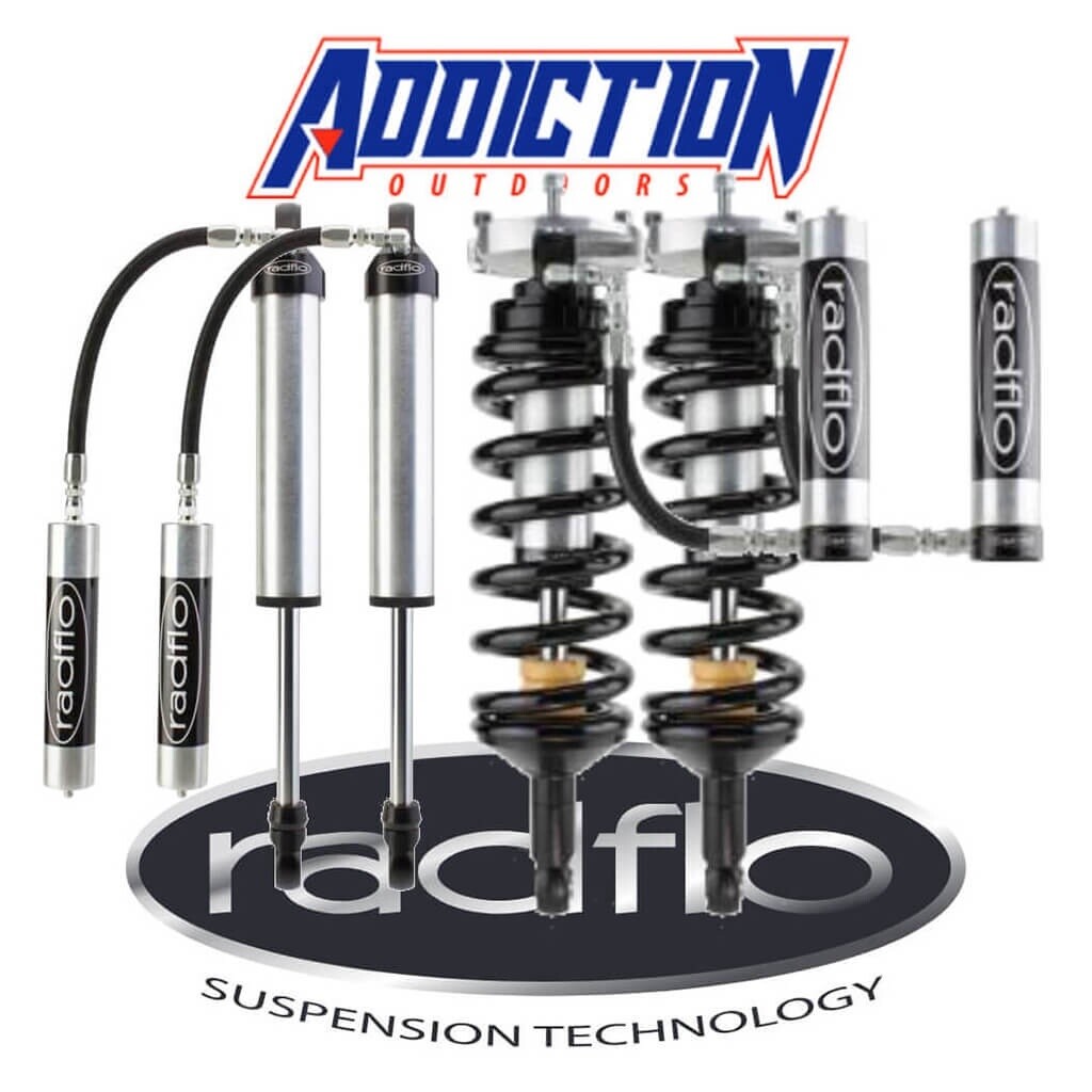Radflo 2.5 Remote Reservoir 1-3&quot; Lift Set - Ford Ranger PX1, PX11 2011-2018