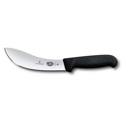 Victorinox Skinning Knife, 15cm American Type, Fibrox - Black
