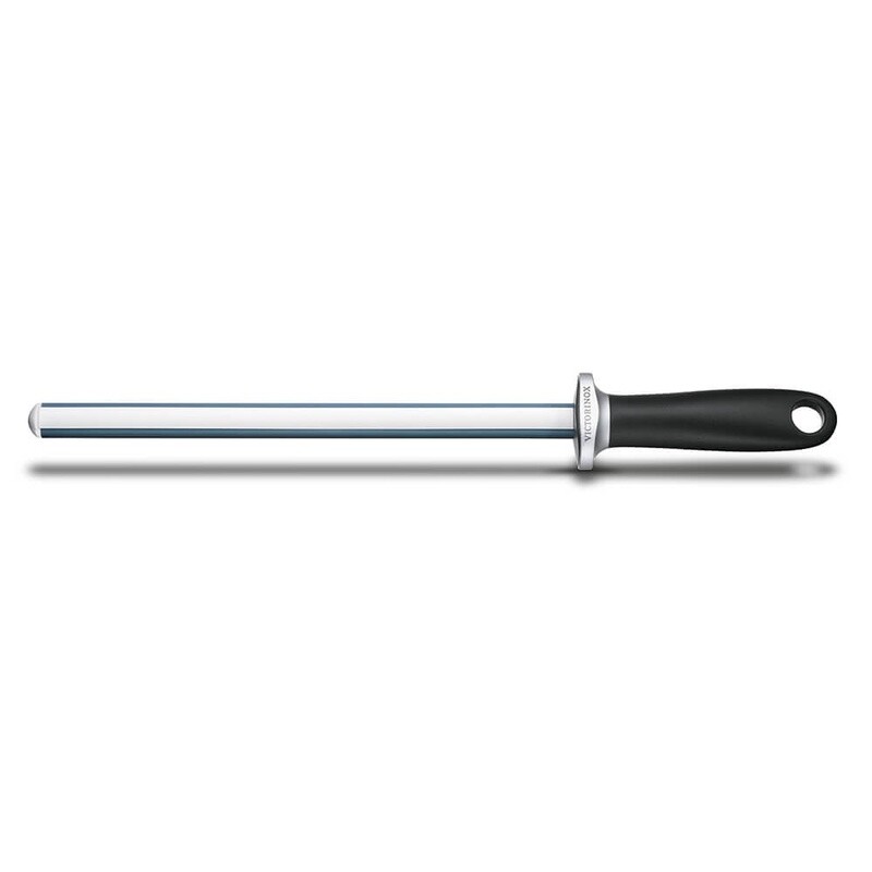 Victorinox Duo Ceramic Sharpening Steel,26cm,Round,Black