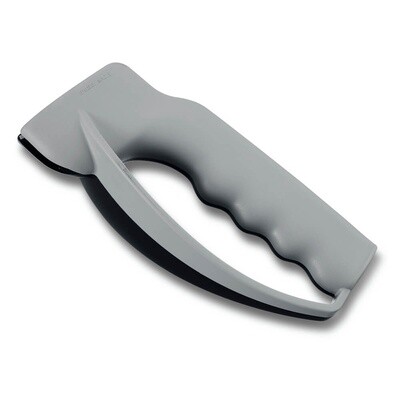 Knife Sharpener,Pull Thru,Grey