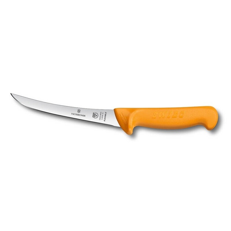 Swibo Boning Knife, 16cm Curved Flexible Blade
