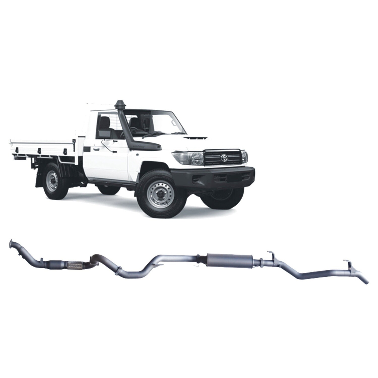High Flow Catalytic Converter - Large Muffler