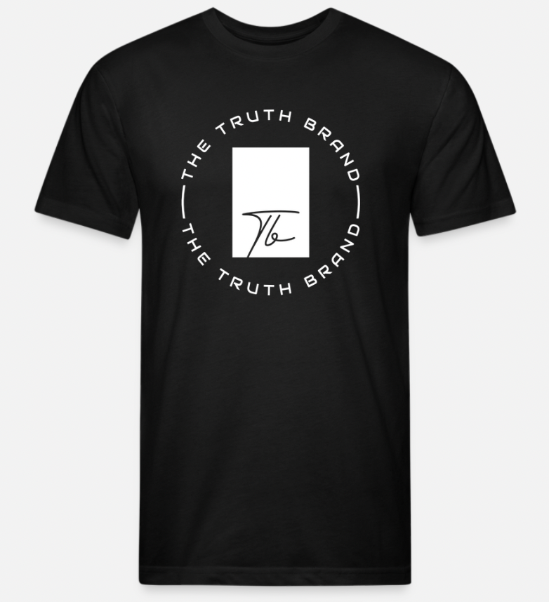 Signature Truth Brand Adult T-Shirt (Black Large Logo)