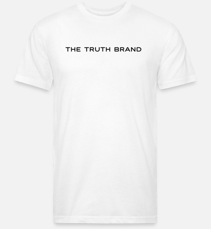 Back to the Basics Truth Brand Adult T-Shirt (White)