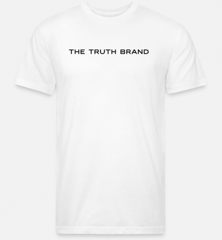 Back to the Basics Truth Brand Adult T-Shirt (White)