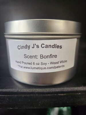 Soy Candle Bonfire 6 oz. 
